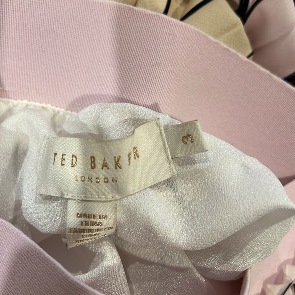 Ted Baker Pleated Maxi Skirt Size 3 (8/10) NWT - Picture 5 of 8